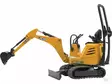 Bworld JCB 8010 CTS pieni kaivinkone - Bruder työkonelelut - 5700038449813 - 1