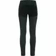 Fjällräven Abisko Trekking Tights HD W Black - Retkeilyasusteet - 7323450841003 - 3