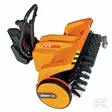 Polkutraktorin harjakone oranssi - Polkutraktorit ja -autot - 4006485409723 - 2