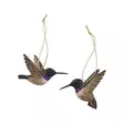 Wildlife Garden koristelintu Kolibri violetti 2 kpl/pkt - Luontoaiheiset tuotteet - 7350054765213 - 1