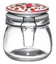 Lasipurkki patenttikansi mansikka 500 ml - Säilöntätuotteet - 6410416529363 - 1