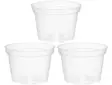 Muoviruukku kirkas 20 cm 3 kpl - Taimikasvatus - 6410416535593 - 1