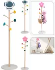 Lasten lattianaulakko 135 cm - Seinäkoukut, naulakot - 8721037791663 - 1