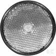 Heijastin pyöreä valkoinen Ø60mm 2 kpl - Muut traktoritarvikkeet - 8719493194913 - 1