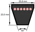 Kiilahihna 8V 1320, 3353 mm - Hihnat ja tarvikkeet - 4014486060133 - 2