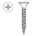 Nauhakipsiruuvi 3,9x40 mm Hi-Lo - Ruuvit ja naulat - 5710764573973 - 1