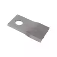 Niittokoneen terä oikea 96x48x4 mm Ø19mm, sopii Krone 25 kpl - Niittokoneet - 8716106076833 - 2