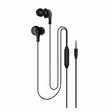 Stereokuulokkeet mikrofonilla musta - Matkapuhelintarvikkeet - 6430076521163 - 1
