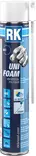 Uretaanivaahto RK Uni Foam 750ml All Season pilli -10 °C - Muut rakennuskemikaalit - 6418091021813 - 1