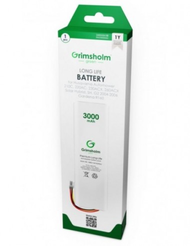 Akku NiMH 18V 3000 mAh Long Life - Ruohonleikkurit - 7350076762313 - 1