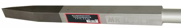 Alumiinikanki teräskärjellä 1,5m 3,3 kg - Muut käsityökalut - 6430074695033 - 1
