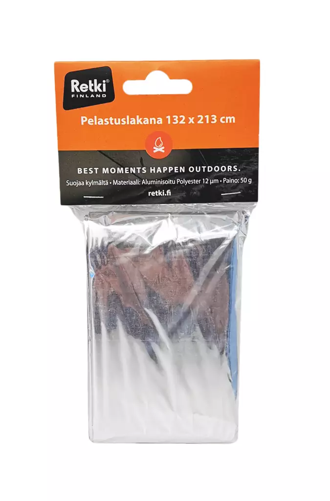 Avaruuslakana 132 x 213cm - Makuupussit ja -alustat - 6418536008393 - 1