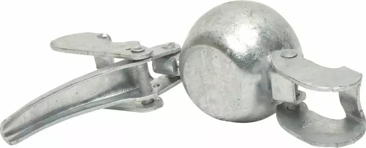 Bauer päätytulppa koiras, galvanoitu - Bauer-liittimet - 5700033253293 - 1