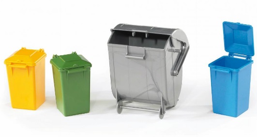 Bruder jäteastiat - Bruder työkonelelut - 4001702026073 - 1