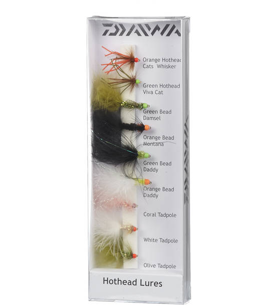 Daiwa perhosetti Hot Head Lures - Vieheet ja perhot - 5055161887903 - 1