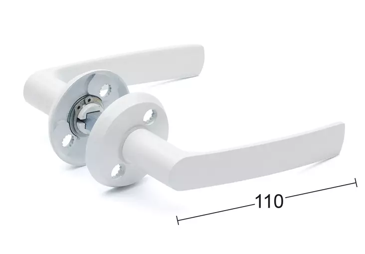 Habo Torino väliovenpainike valkea - Muut ovitarvikkeet - 7317900176043 - 1