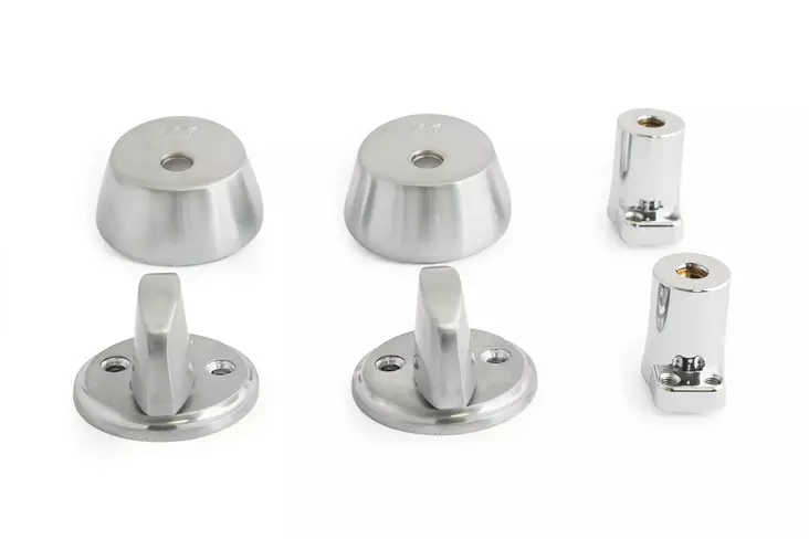 Habo avainpesä- ja vääntönuppisarja 46 "tupla" - Muut ovitarvikkeet - 7317900166853 - 1