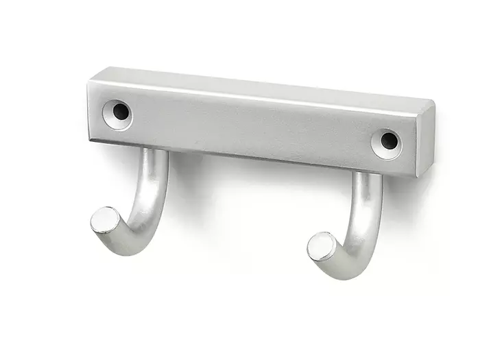 Habo pyyhenaulakko 840 mattakromi ja valkoinen - Seinäkoukut, naulakot - 6420614023433 - 1