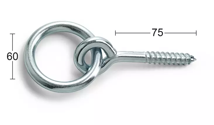 Habo venerengas 42A 60/75 mm - Silmuruuvit, s-koukut ym. - 7317900116513 - 1