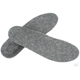 Huopapohjallinen, harmaa - Asusteet - 4002092902473 - 1