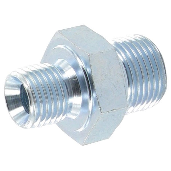 Kaksoisnippa 1/4" x 3/8" BSP uros/uros - Hydrauliikka - 8716106788163 - 1