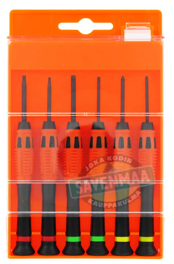 Kellosepän meisselisarja 6-os. - Tarkkuusmeisselit - 8714892714083 - 1