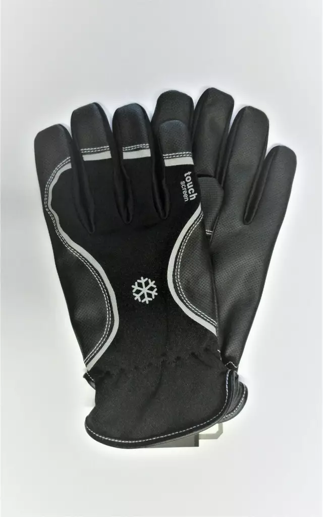 Kosketusnäyttökäsine fleecevuorilla - Työkäsineet - 6418326207883 - 1