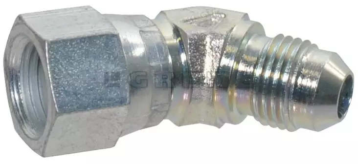 Kulmaliitin 1/2" JIC 45° uros/naaras - Hydrauliikka - 8719593051703 - 1