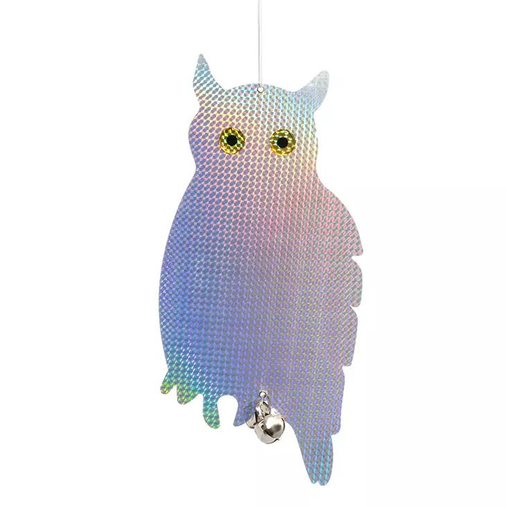 Linnunpelätin pöllö kulkusilla - Lintujen torjunta - 6410413081833 - 1