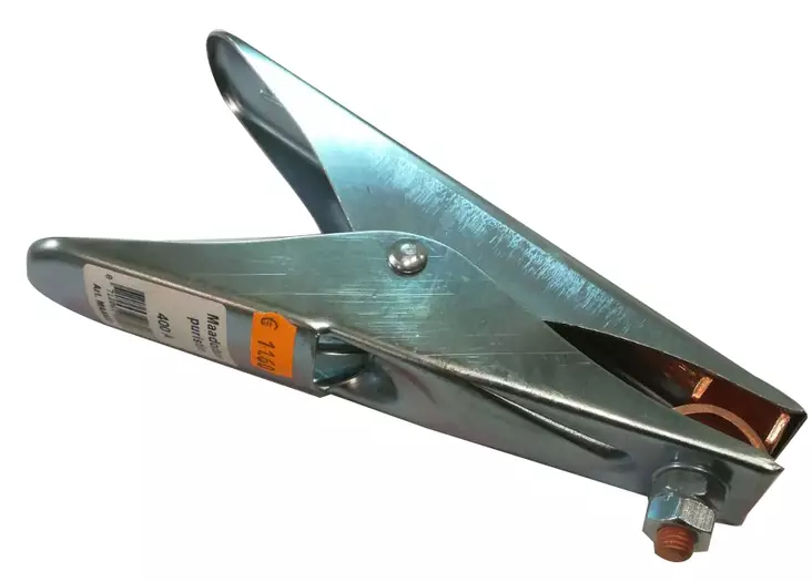 Maadoituspuristin 400A kuparijohtimilla - Muut hitsaustarvikkeet - 8712067820683 - 1