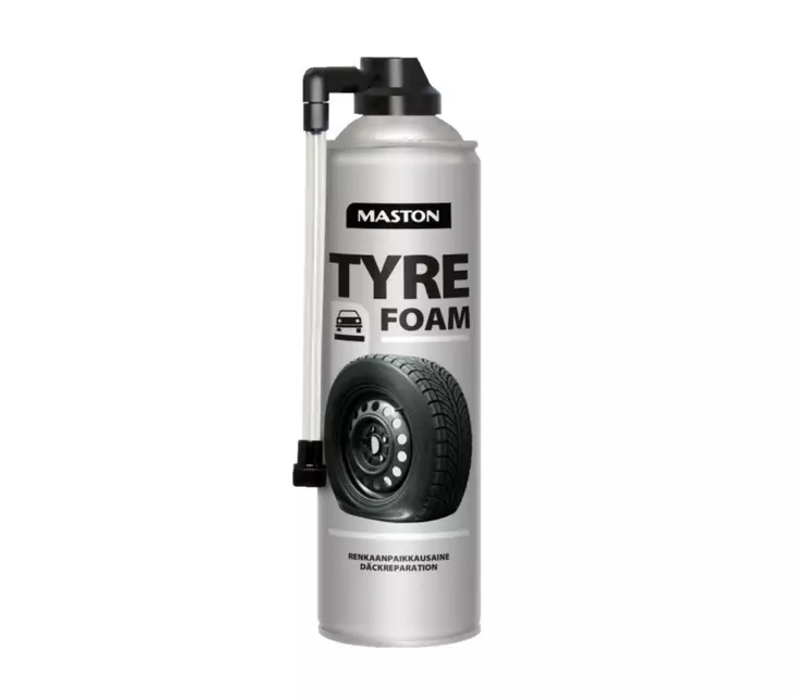 Maston Tyre Foam spray 500 ml - Autokemikaalit - 6412490004453 - 1
