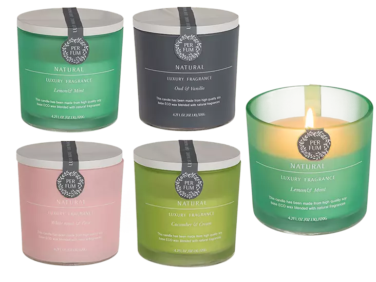 Natural tuoksukynttilä Luxury Fragrance - Kynttilät - 4029811387403 - 1