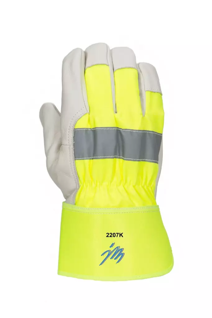 Naudannahkainen suojakäsine fleecevuorella koko 11 - Työkäsineet - 6418326022073 - 1