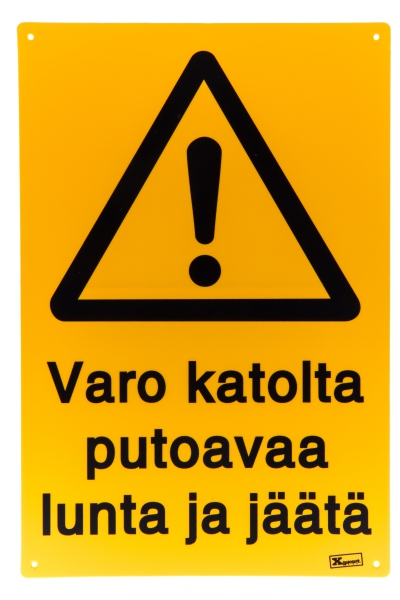 Opaste varo katolta putoavaa lunta - Turvallisuustuotteet - 6410412473813 - 1