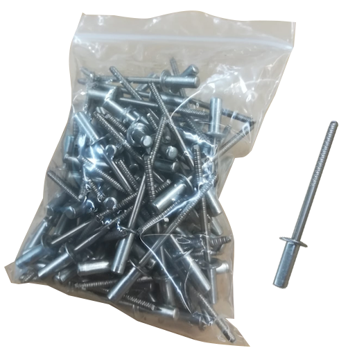 Popniitti rst 4x11,5 mm 100 kpl/pss - Niitit ja hakaset - svm0000001473 - 1