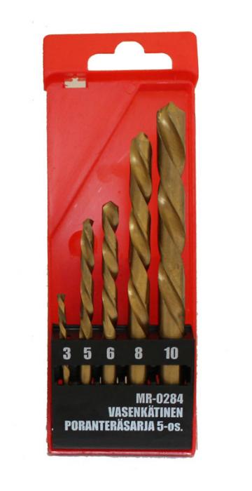Porasetti 5-os. vasen HSS M35 - Kivi- ja lasiporanterät - 6430032155203 - 1