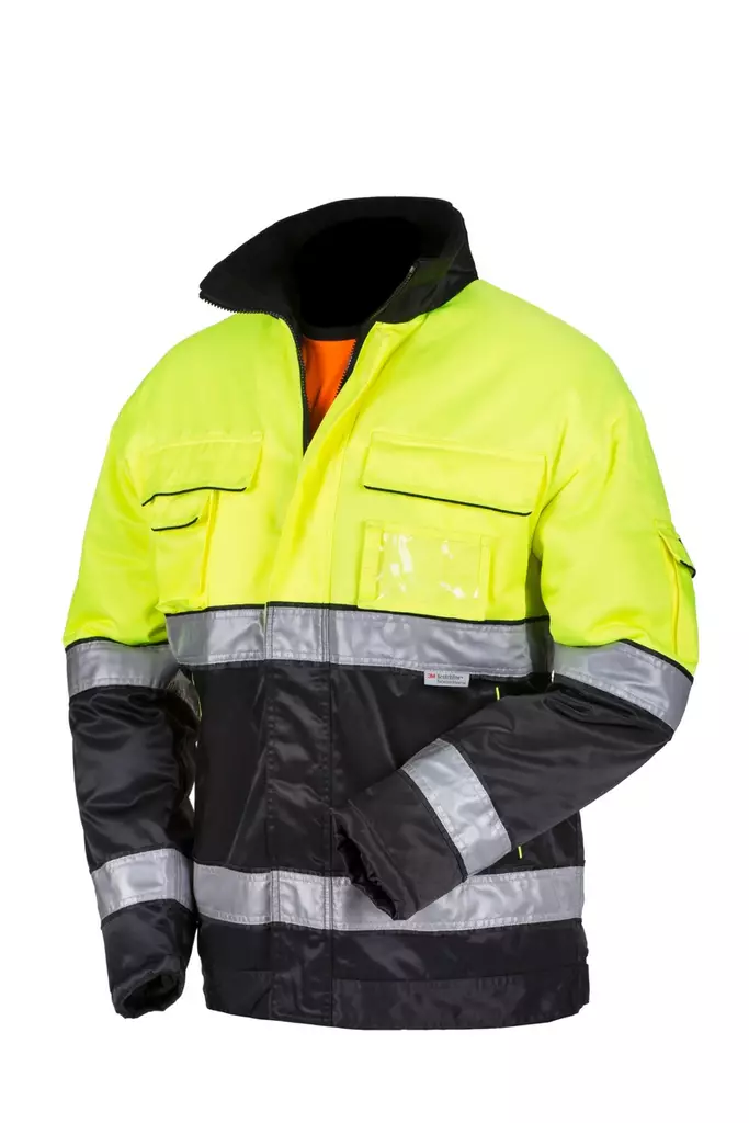 Priha varotakki talvimalli kelta/musta - Talvi työvaatteet - 6418326407603 - 1