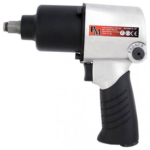 ProMaster PI mutterinväännin 1/2" 680 Nm - Muut paineilmakoneet ja -tarvikkeet - 6420286013763 - 1