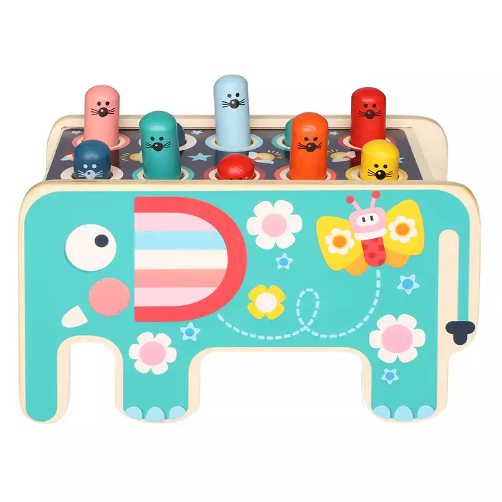 Puinen hakka Norsu - Sisälelut - 6410416201573 - 1