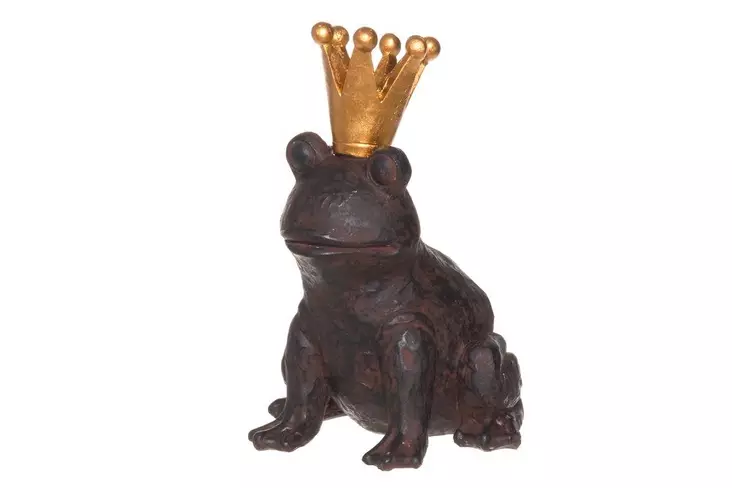 Puutarhapatsas Sammakko kultakruunu - Puutarhapatsaat, koristeet - 6410416242033 - 1