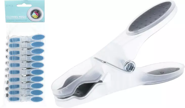 Pyykkipojat muoviset 20 kpl/pkt - Pyykkäys - 8720573659383 - 1