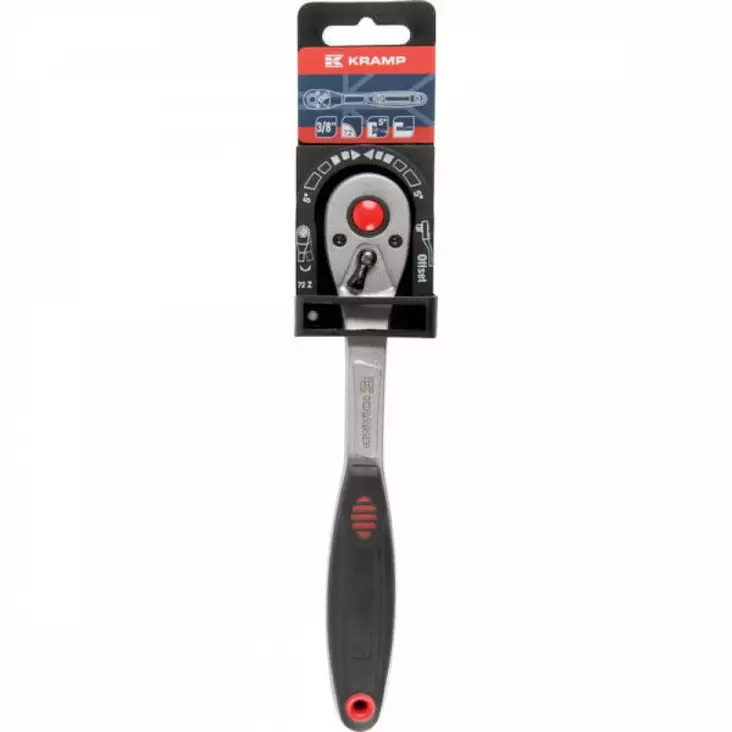 Räikkäavain Kramp 3/8" - Räikkävääntimet - 8716106861033 - 1
