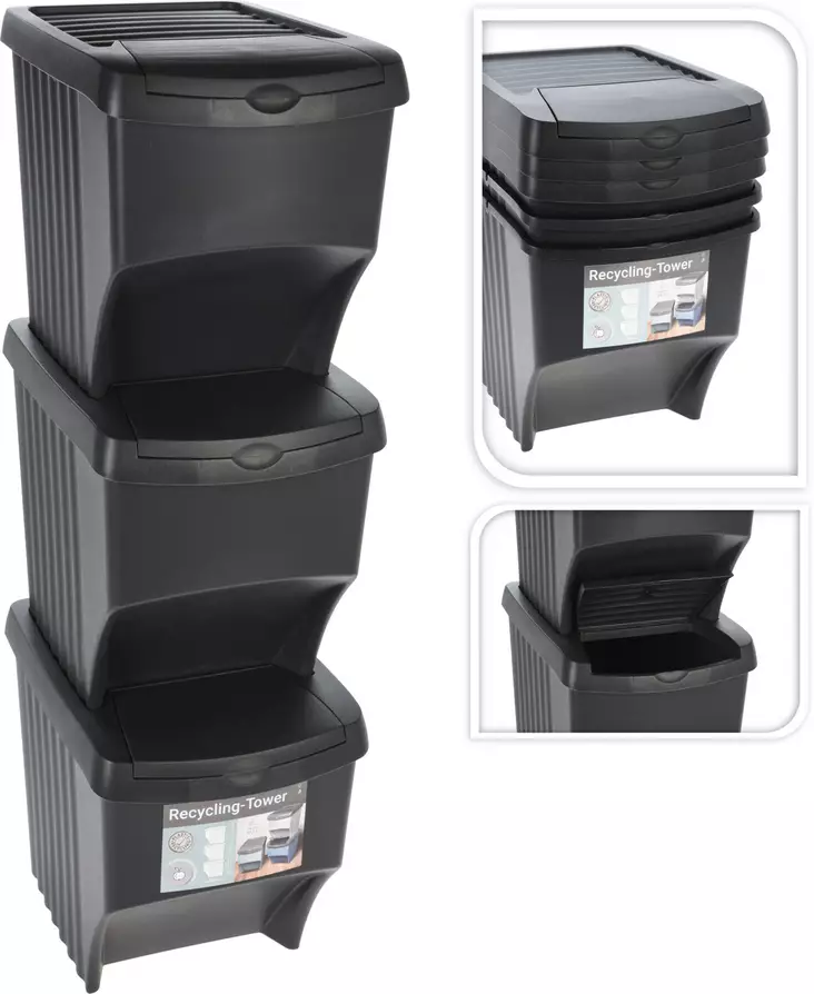 Roskien kierrätys- ja lajittelusetti - Roskien käsittely - 8720573428743 - 1