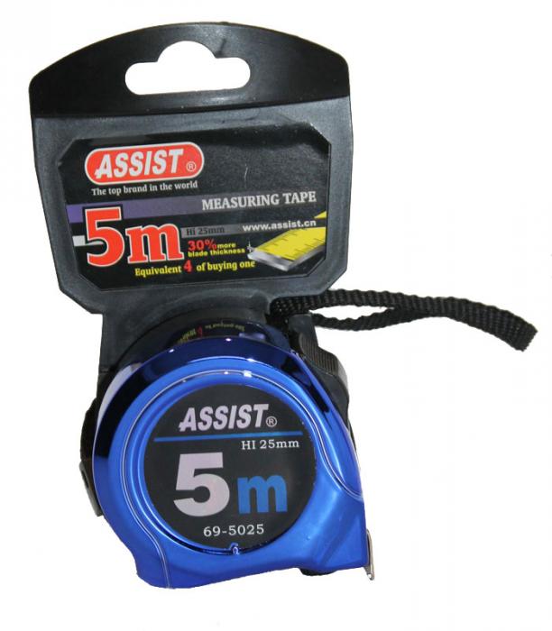 Rullamitta 5 m 25 mm - Muut mittausvälineet - 6430032154473 - 1