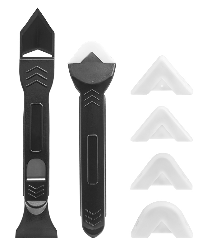 Silikonin saumaus- ja poistosetti - Muuraus- ja laatoitusvälineet - 6420286857503 - 1