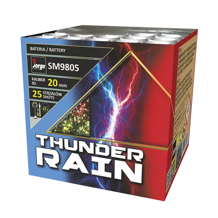 Thunder Rain patatulite - Ilotulitteet - 5901583660573 - 1