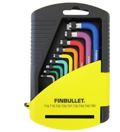 Torx-avainsarja 9-os. värillinen - Muut avaimet - 6438152012093 - 1