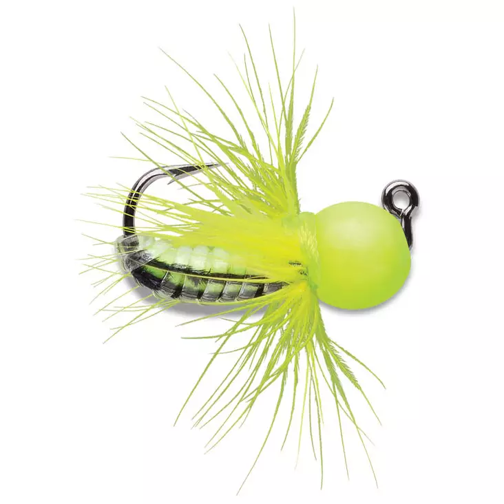 VMC Tungsten FlyJig 1/16 Glow Chartreuse - Jigit, jigipäät - 043193124443 - 1