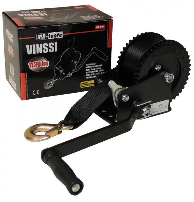 Vinssi liinalla 1130 kg - Kuormaliinat - 6430032156163 - 1