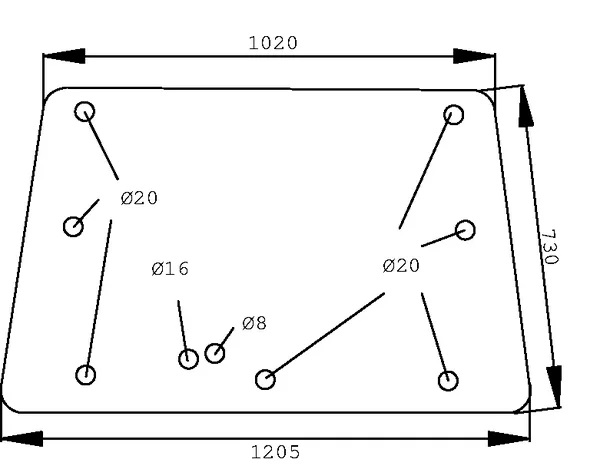 Takalasi (MF 3306547M2) - Ohjaamon lasit - 3660980021173 - 1
